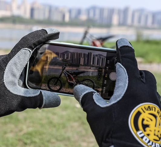 riding gloves, full-finger motorcycle and bicycle rider protective gloves